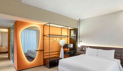 Suite Premier, 1 cama doble con sofá cama, Acceso al salón del club