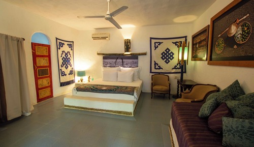 Habitación estándar, varias camas, vistas al jardín