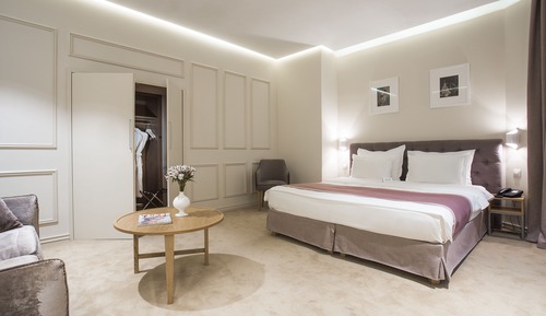 Habitación familiar, 1 cama de matrimonio grande con sofá cama