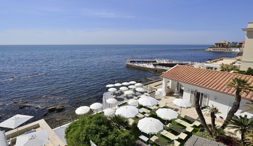 Habitación superior, vistas al mar