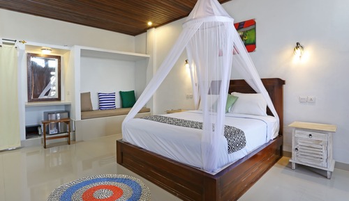 Habitación superior, 1 cama de matrimonio, vistas al mar