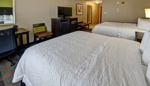 Habitación, 2 camas de matrimonio, accesible para personas con discapacidad