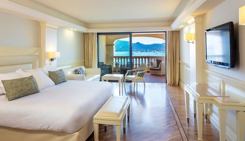 Suite junior, terraza, vistas al mar