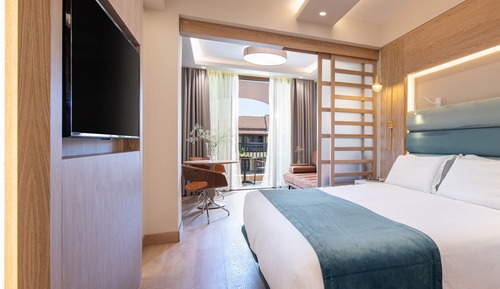 Habitación doble superior, vistas al jardín