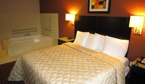 Habitación Deluxe, 1 cama de matrimonio grande, bañera de hidromasaje