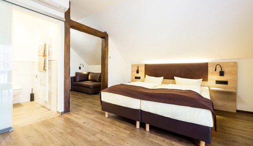 Habitación Deluxe doble, varias camas