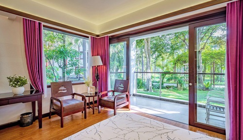 Habitación Deluxe doble, vistas al jardín