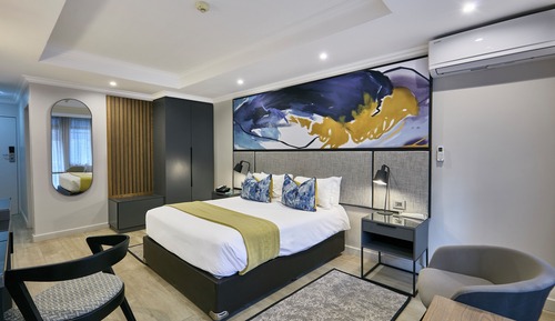 Habitación estándar, 1 cama doble, vistas al jardín