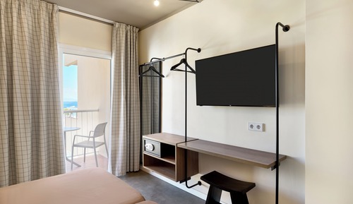 Habitación doble, balcón, vistas al mar (Bed & Unlimited Brunch)
