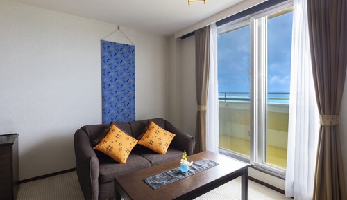 Habitación Deluxe con 2 camas individuales, no fumadores, vistas al mar