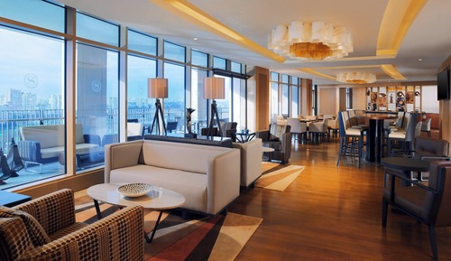 Suite presidencial, 1 cama de matrimonio grande, vistas al río