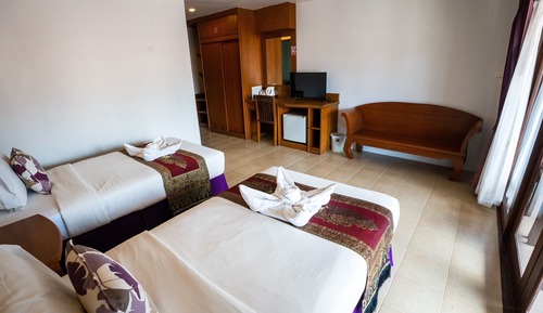 Habitación estándar con 1 cama doble o 2 individuales