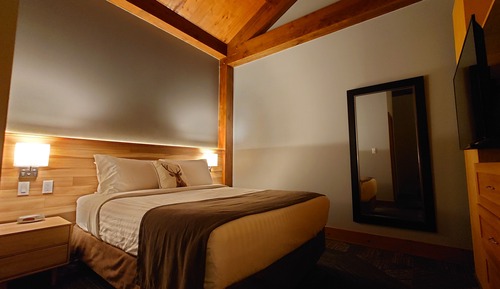 Suite de luna de miel, 1 cama de matrimonio con sofá cama, bañera de hidromasaje