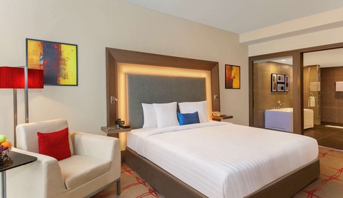Habitación superior, 1 cama de matrimonio grande
