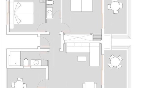 Suite familiar, 2 habitaciones, terraza
