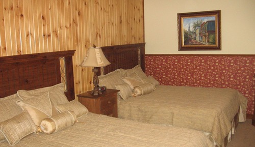 Suite, 2 camas dobles, cocina básica