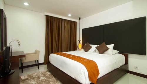 Habitación cuádruple Premier, 4 habitaciones, vistas a la piscina