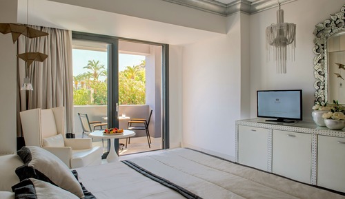 Habitación con 2 camas individuales, accesible para personas con discapacidad, vistas a la montaña