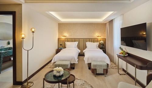 Premium double or twin with balcony