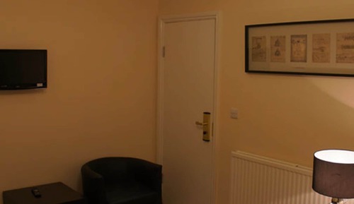 Habitación doble, baño privado