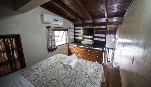 Chalet básico, 1 cama doble