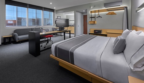 Suite, 1 cama de matrimonio grande con sofá cama, no fumadores