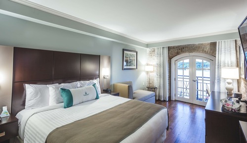 Habitación, 1 cama de matrimonio grande, balcón, vistas al río