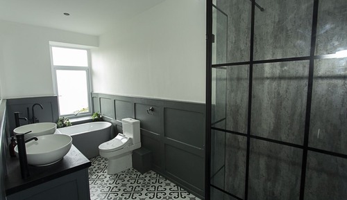 Habitación Deluxe doble, baño privado, vistas al mar