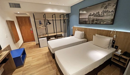 Habitación estándar con 2 camas individuales, 2 camas individuales
