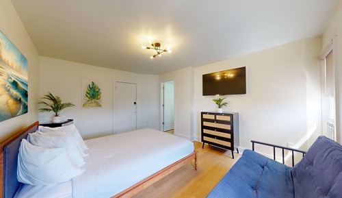 Habitación Deluxe, 1 cama de matrimonio con sofá cama