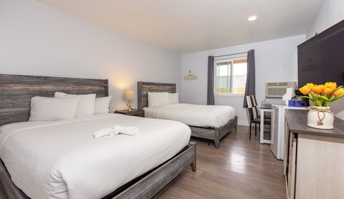 Habitación Premium, 2 camas de matrimonio, no fumadores, vistas a la montaña