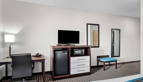 Habitación estándar, 1 cama de matrimonio grande, no fumadores, frigorífico y microondas