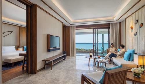 Suite, 1 habitación, Acceso al salón del club, vistas al mar