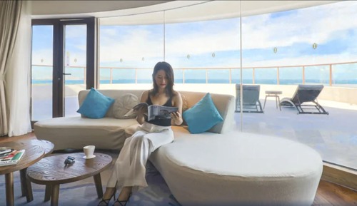 Suite, 1 habitación, Acceso al salón del club, vistas al mar