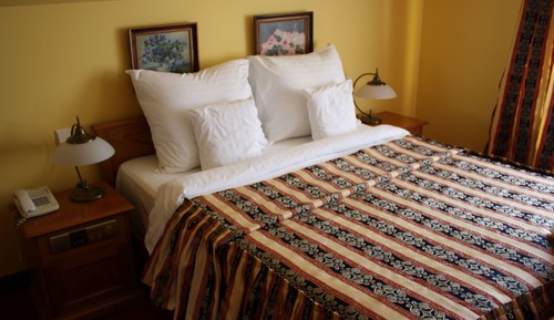 Habitación Deluxe doble, 1 cama de matrimonio grande con sofá cama, baño privado (Air conditioning)