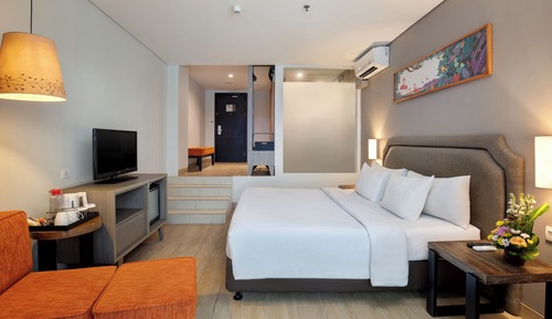Habitación Deluxe, acceso a la piscina