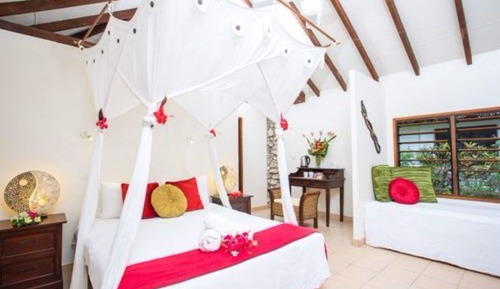 Bungalow Deluxe, frente a la playa (Beachfront Bliss Fare)