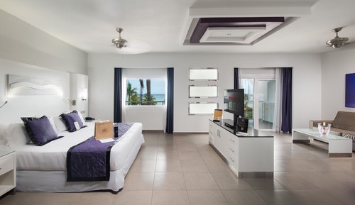 Suite, bañera de hidromasaje, vistas al mar (Elite Club, E)