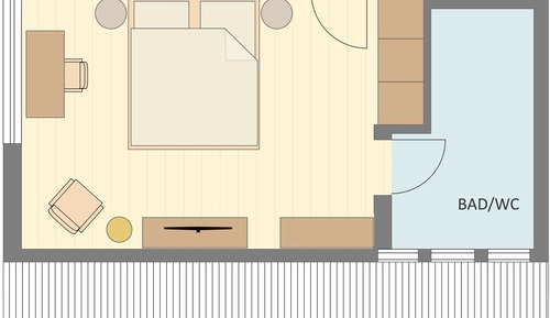 Habitación doble (Warmbad)