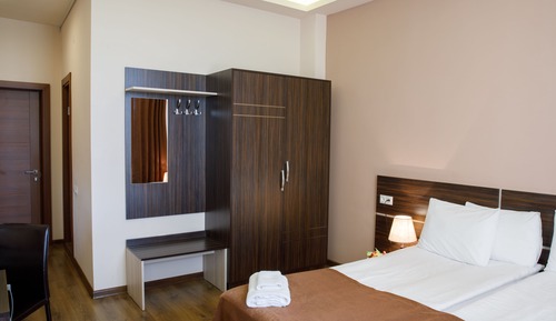 Habitación estándar doble, 1 habitación, balcón, vistas al río