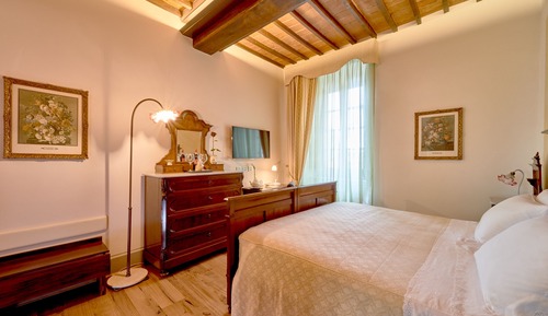 Suite familiar, 2 camas de matrimonio, vistas a la ciudad