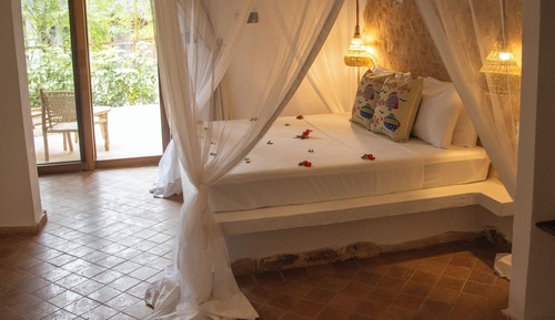 Habitación triple Deluxe, vistas al jardín