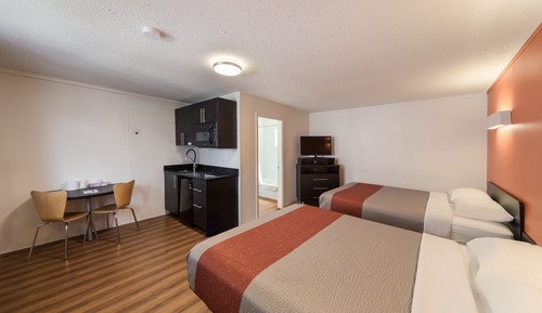 Habitación Deluxe, 2 camas de matrimonio, no fumadores, cocina básica