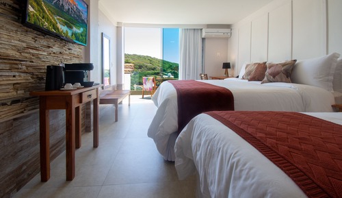 Habitación superior, vistas al mar