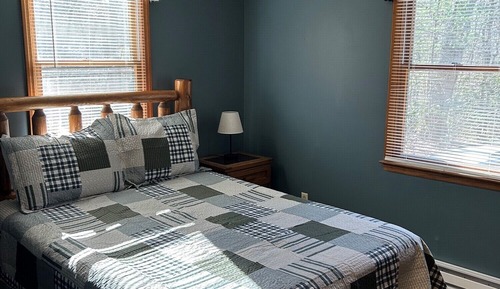 Cabaña económica, 1 cama de matrimonio, chimenea