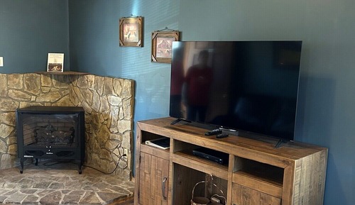 Cabaña económica, 1 cama de matrimonio, chimenea
