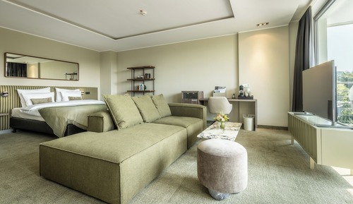 Habitación individual panorámica, vistas al campo de golf