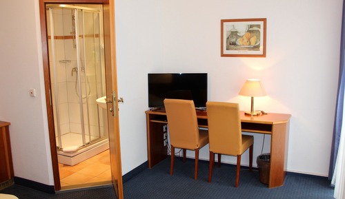 Habitación estándar doble, baño privado