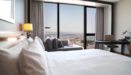 Habitación ejecutiva, 1 cama de matrimonio grande, vistas al mar