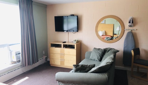 Suite estudio estándar, 1 cama de matrimonio grande con sofá cama, no fumadores, cocina